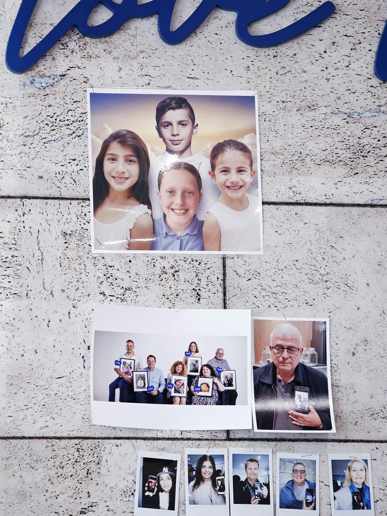 Photos of the Angelina, Antony, Sienna and Veronique adorn the walls of the cafe. Picture: Sam Ruttyn