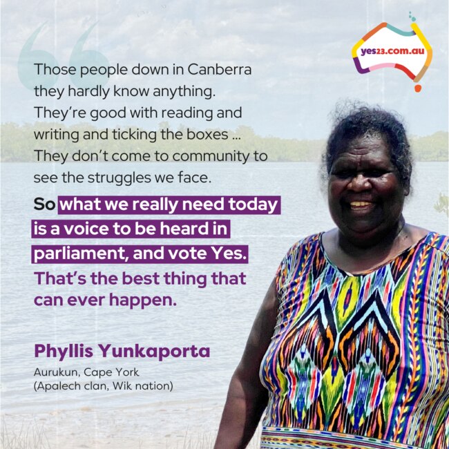 New messaging focused on Indigenous Australians from remote communities.