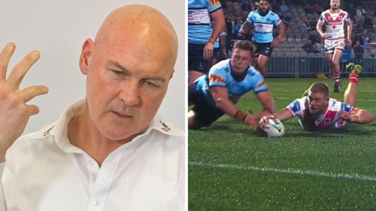 Dragons coach Paul McGregor was filthy at the Jack Williams try decision.