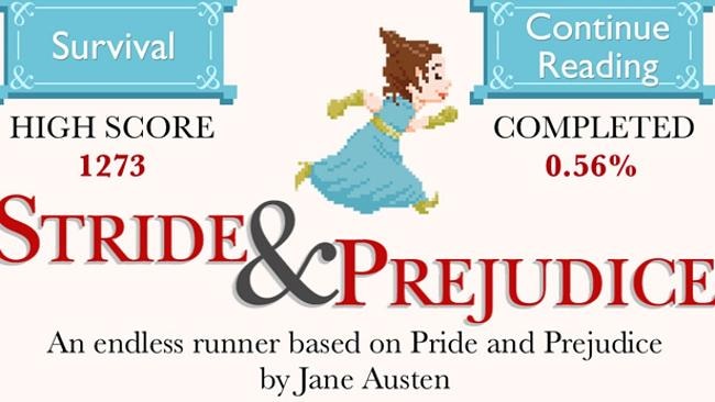 Why didn't we think of this? Oh right, because Austen and gaming are an odd couple.