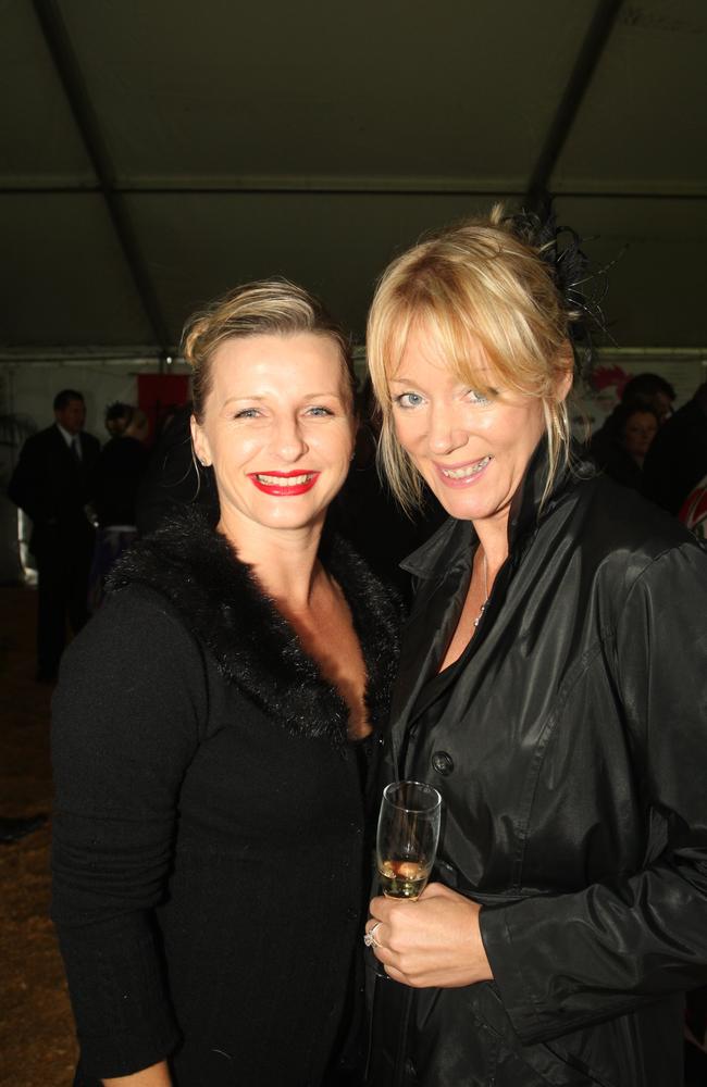 Belinda Bollen and Dawn Stubbs in 2008. Picture: Nicholas Falconer