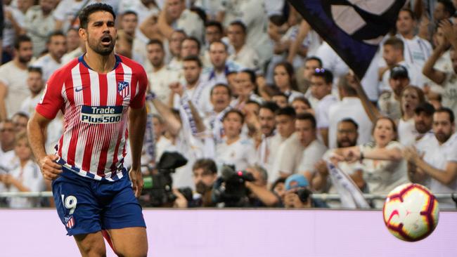 Atletico Madrid's Diego Costa was condemned for coughing at the media