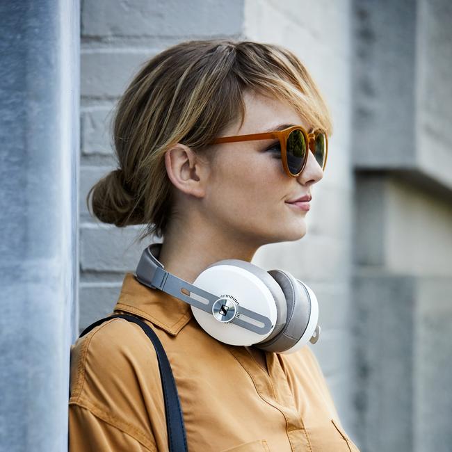 Sennheiser Momentum Wireless headphones.