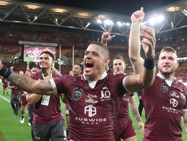 Dane gagai. . Queensland vs New South Wales during game 3 of the State of Origin series in Brisbane. Pic Peter Wallis