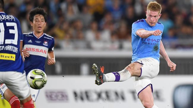 Kevin De Bruyne will be a key man for Manchester City this season. Picture: AFP