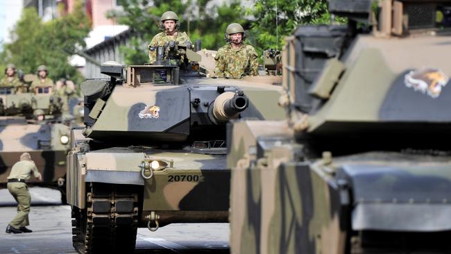 Defence budget to grow ... as changes to their super will take affect.