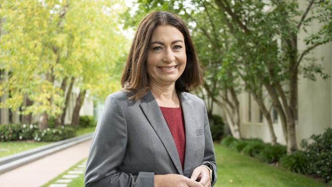 Griffth MP Terri Butler has a high profile and has won her seat three times, but new polling suggests she might not pull off a fourth victory. Picture: Martin Ollman