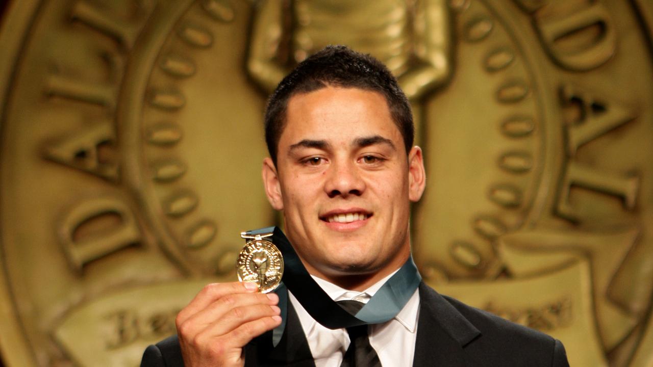 Jarryd Hayne after winning the 2009 Dally M.