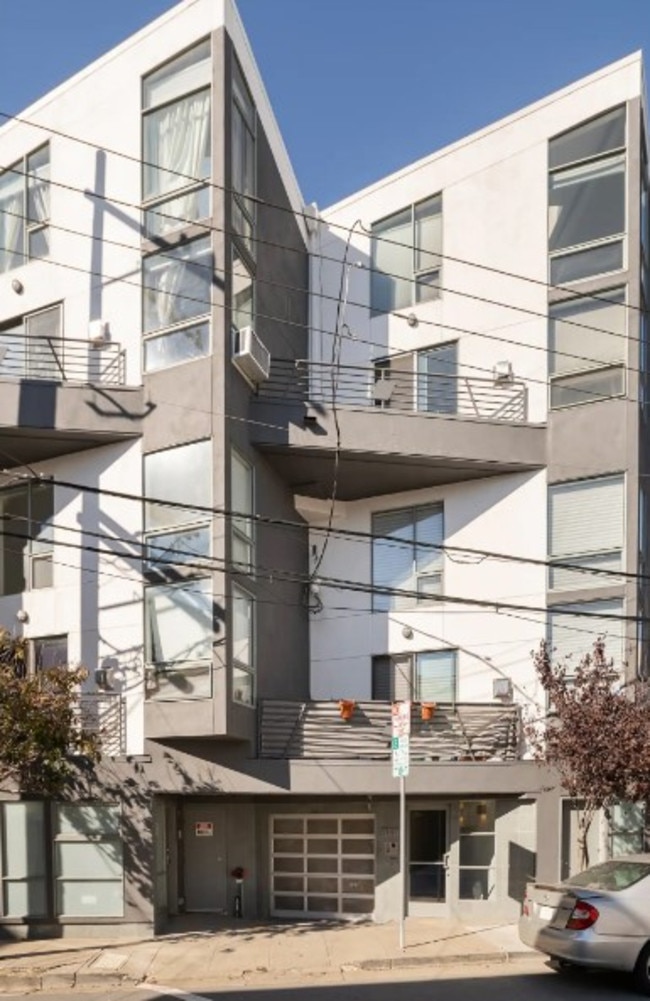 The exterior of the unit in South of Market, San Francisco. Picture: Airbnb