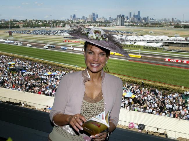 Sigrid Thornton in the SAAB Suite wearing T.L. Wood and hat by J.D. Mannington.