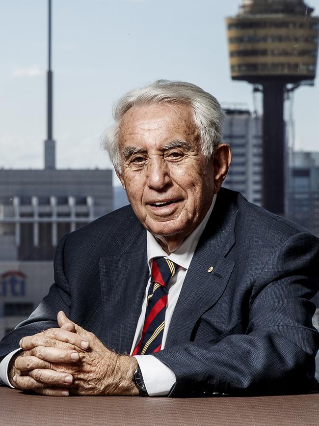 Harry Triguboff, founder and managing director of Meriton. Picture: James Horan.