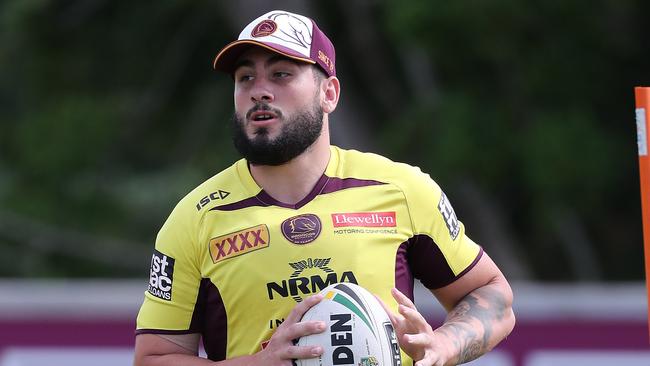 Jack Bird at Broncos training.