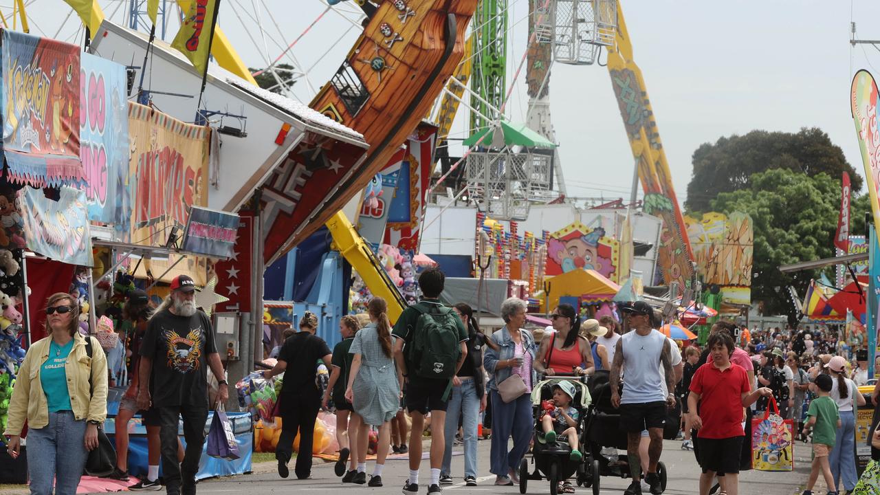 The Geelong Show. Picture: Alison Wynd