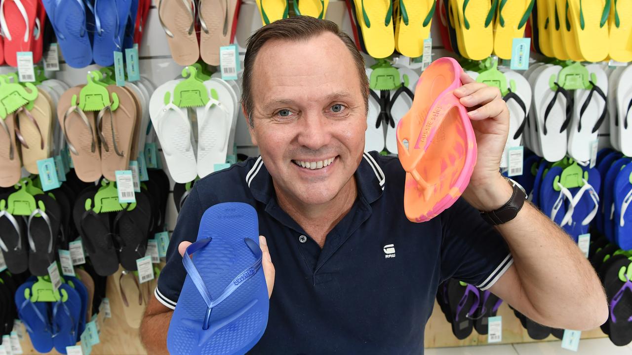 Aussie Soles company's founder Craig Taplin. Photo Patrick Woods / Sunshine Coast Daily.