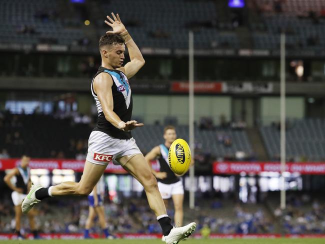 Fantasia kicked 4.4 on debut for the Power. Picture: Getty Images