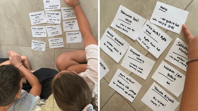 The selection begins.. what will they choose? Image: Leah Goulis / Kidspot