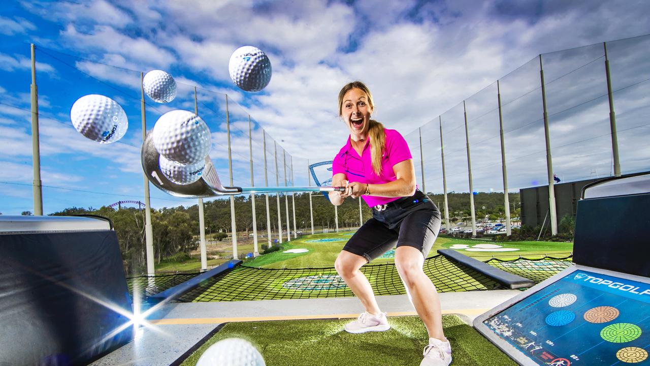 Tiahni Wilton has just started a new job at Topgolf Gold Coast and more jobs are expected to come as the borders open and the tourism industry swings back into action. Picture: Nigel Hallett.