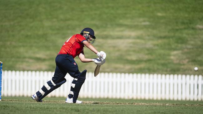 Charlie Wright bats for Cranbrook School.