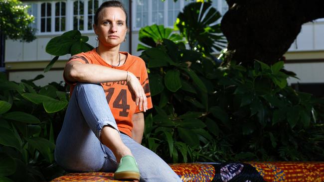 Cairns artist India Collins wants to see a viable future for creative industries in Far North Queensland, and says that funding for the arts should be increased by all levels of government. Picture: Brendan Radke