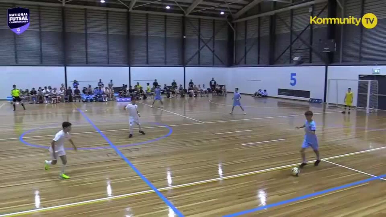 Replay: Football NSW Thunder v Football Victoria White (U13 Boys QF)  - 2025 National Futsal Championships Day 4