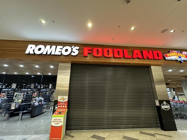 Romeo's Foodland Mawson Lakes will close for good at the end of the month. Picture: Facebook