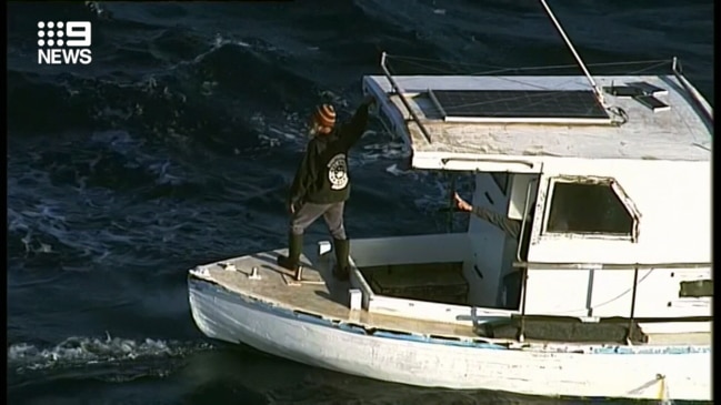 SA fishermen found alive after going missing for four days (Today show)