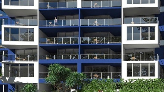Opal Developments plans to transform the old Shelly Beach Motel into new apartments.