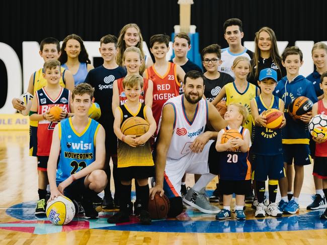 Australian basketball superstar Andrew Bogut is part of a special jersey design initiative.