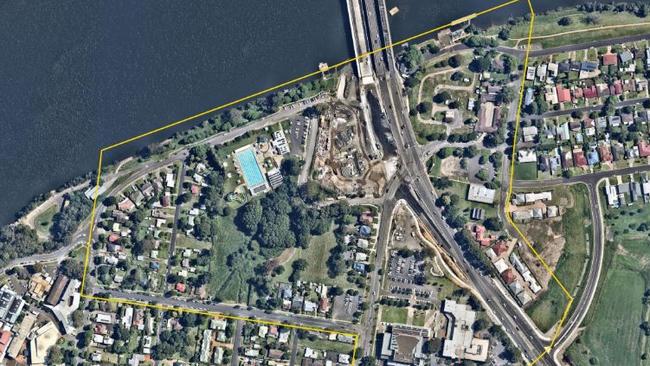 The Riverfront Activation Plan is pinned for north of the Shoalhaven River. Picture: Supplied