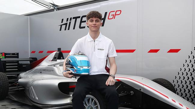 South Australian Jimmy Piszcyk will compete overseas next year after dominating in Formula Ford this year. Picture: Hitech GP.