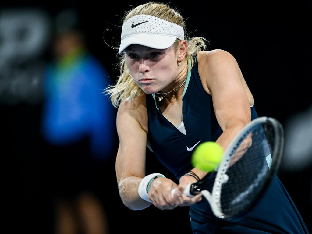 Rising Australian star Emerson Jones has been compared to former world No.1 Ash Barty. Picture: Getty Images