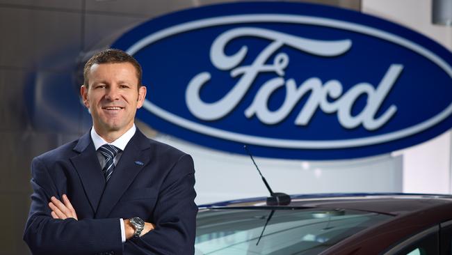 Photo of Ford Australia president Graeme Whickman, taken on his appointment in March 2015.