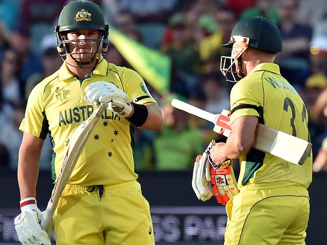 Aaron Finch calls for a referral against Pakistan that was always doomed to failure.
