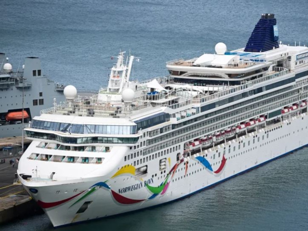 About 2,000 passengers are stuck on-board the Norwegian Dawn. Credit: Getty