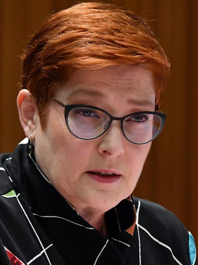 Marise Payne. Picture: Sam Mooy