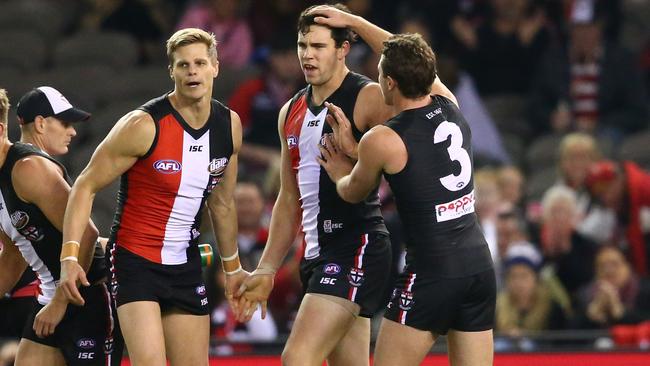 Paddy McCartin in action against Geelong.