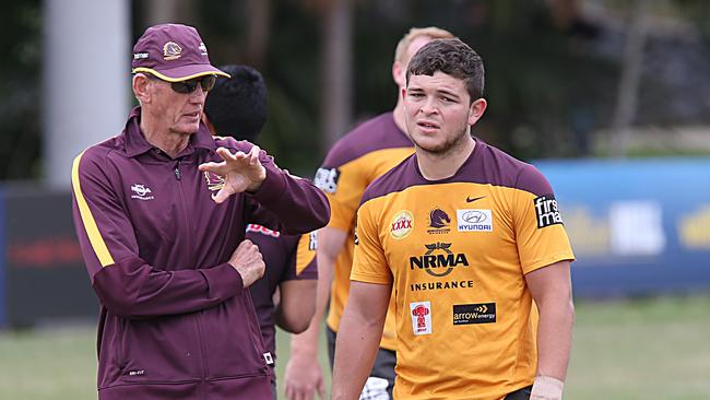 Taylor made his NRL debut for the Broncos in 2015.