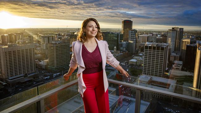 Dalia Stasevska, from Finalnd, is conducting the Last Night and is among those said to be keen to modernise the evening’s repertoire and reduce the patriotic elements. Picture: News Corp