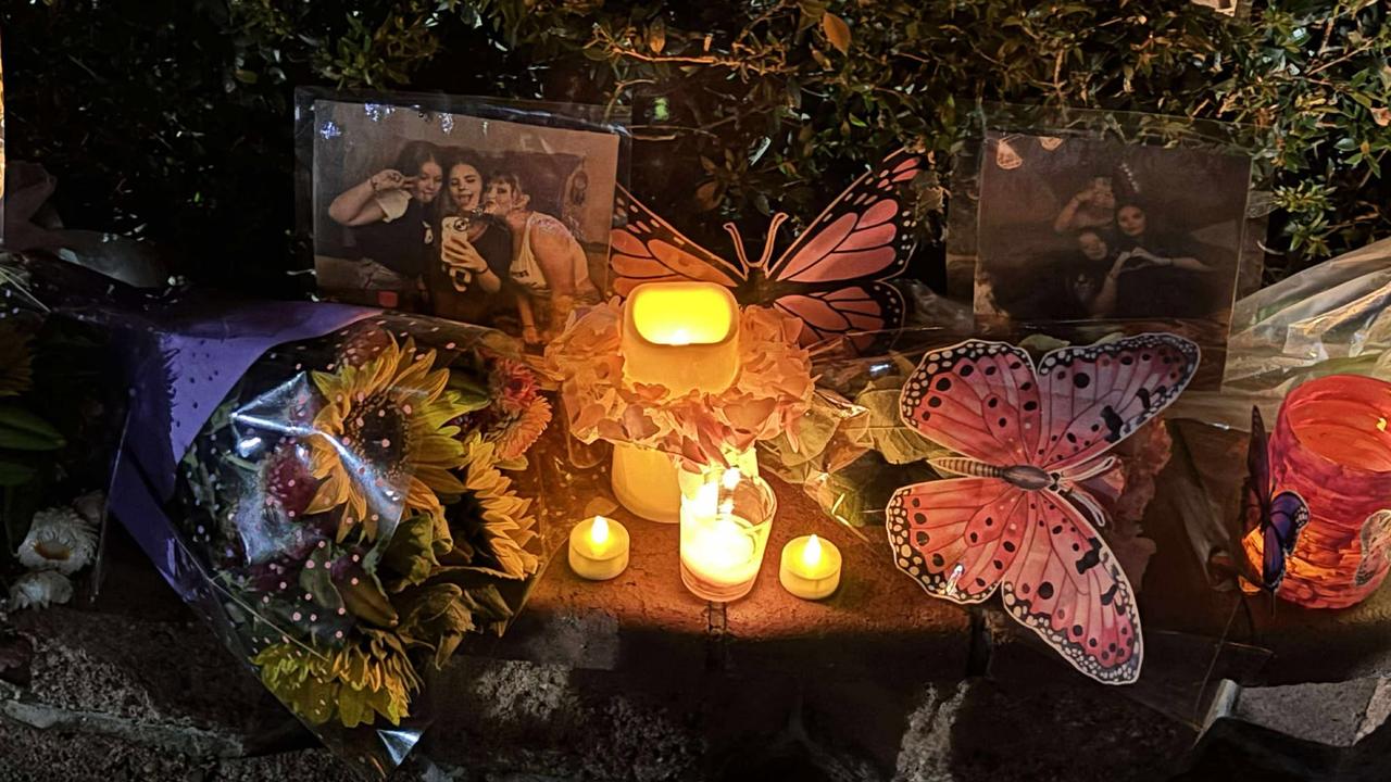 Up to 400 people gather at the vigil for alleged murder victim, Pheobe Bishop in Bundaberg on Monday, June 9, 2025. Photo: Carlie Walker
