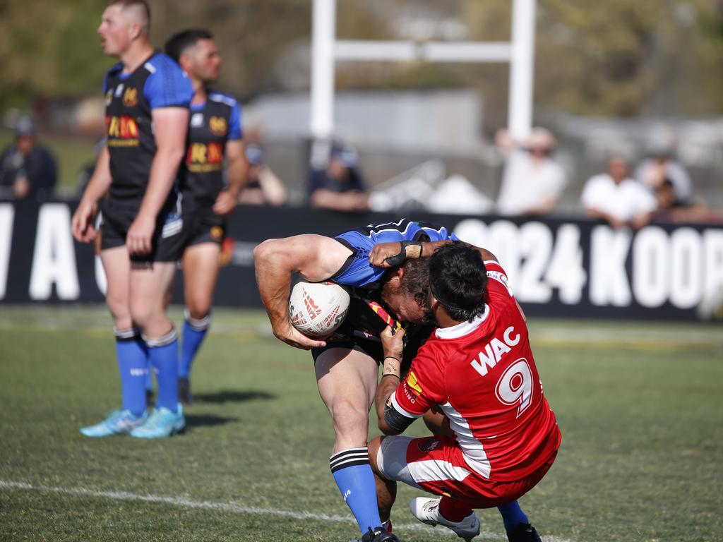 Koori Knockout - Day 4 Mens GF WAC v Nanima Common Connection Monday, 7 October 2024 Hereford St, Bathurst NSW 2795, Australia, Picture Warren Gannon Photography