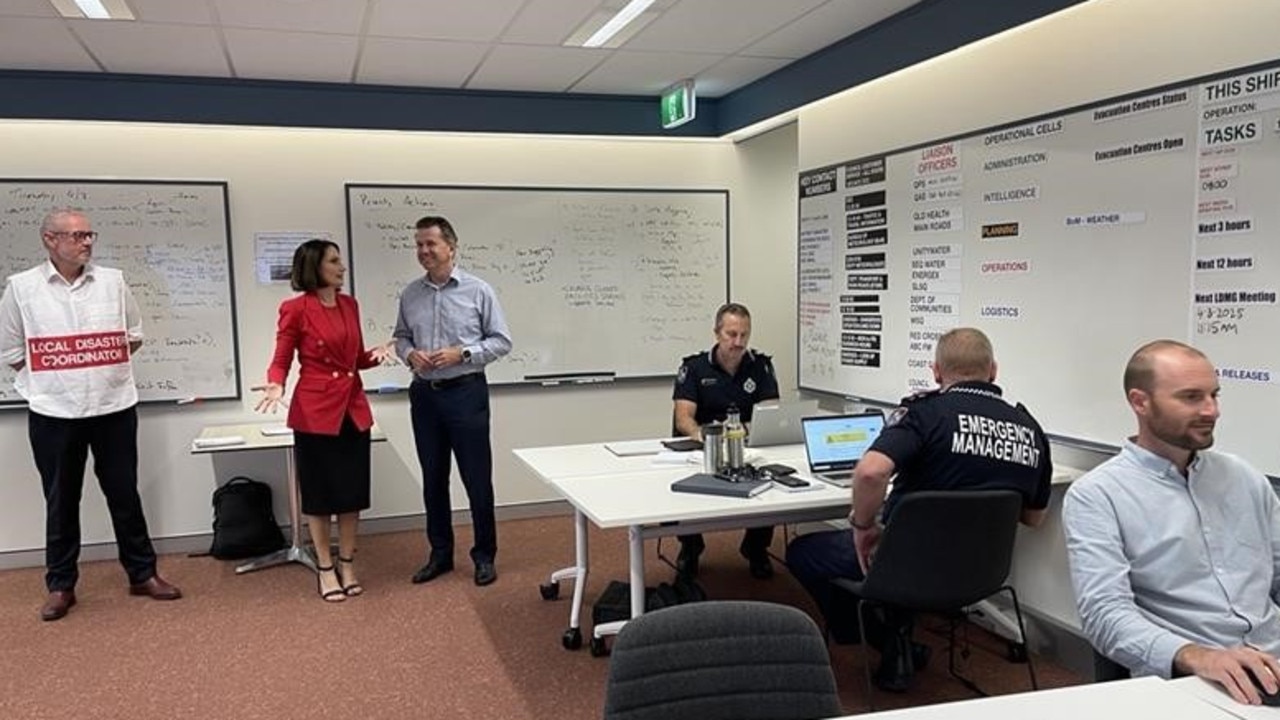 Sunshine Coast mayor Rosanna Natoli and deputy premier have met with local teams to discuss preparations for the upcoming weather event.