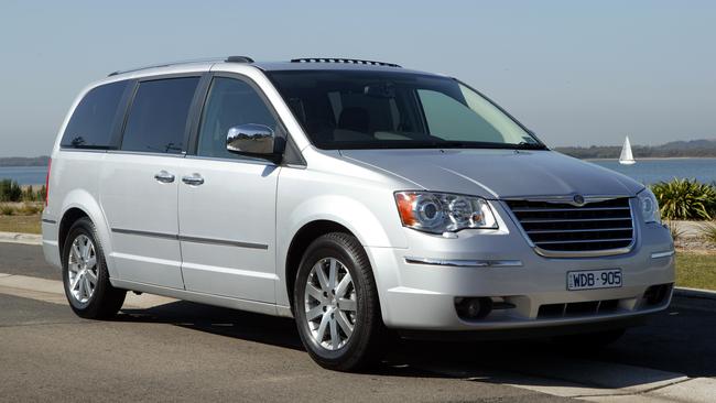 The Chrysler Grand Voyager is popular with big families.