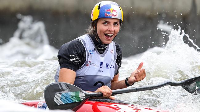 Jessica Fox continues her winning run in World Cup racing.