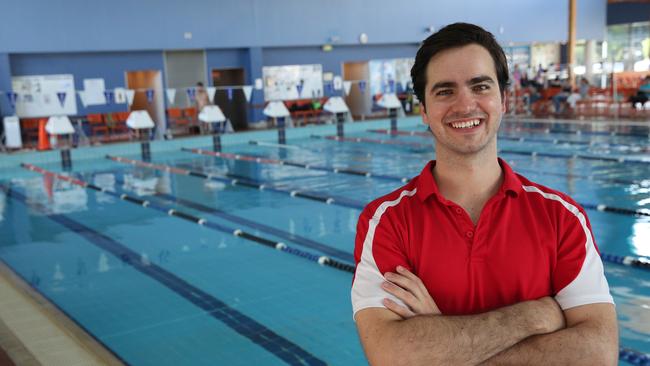 Nathan Doyle will be one of Australia’s Paralympic swimming team coaches. Picture: Carmela Roche