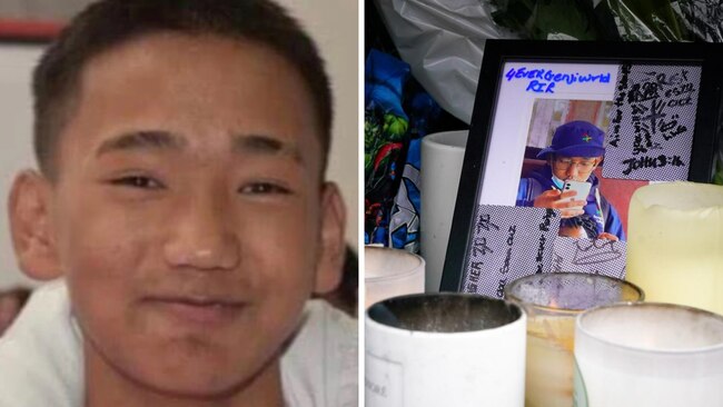 Family and friends have paid tribute to 16-year-old Pasawm Lyhym after he was stabbed to death on Thursday. Source: Supplied / NCA NewsWire/Luis Enrique Ascui