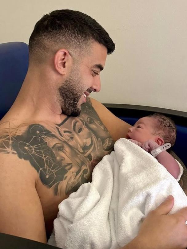 Their couple are yet to reveal the name of their son. Pic: Instagram