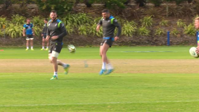 Irish rugby team brush-off bruising loss at training