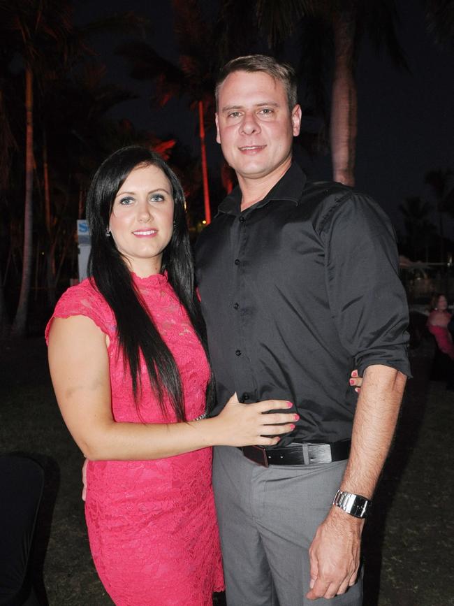 Crystal Norton and Nick Byran at the Food and Wine Festival Photo Trish Bowman / Capricorn Coast Mirror