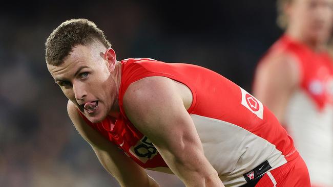 The Swans didn’t get off the plane in Adelaide. Photo by Sarah Reed/AFL Photos via Getty Images