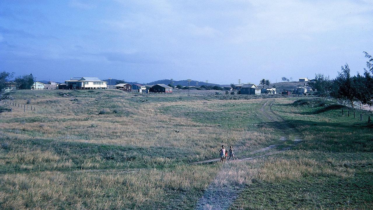 Zilzie in the 1960s, with the Salmon children. Picture: Contributed